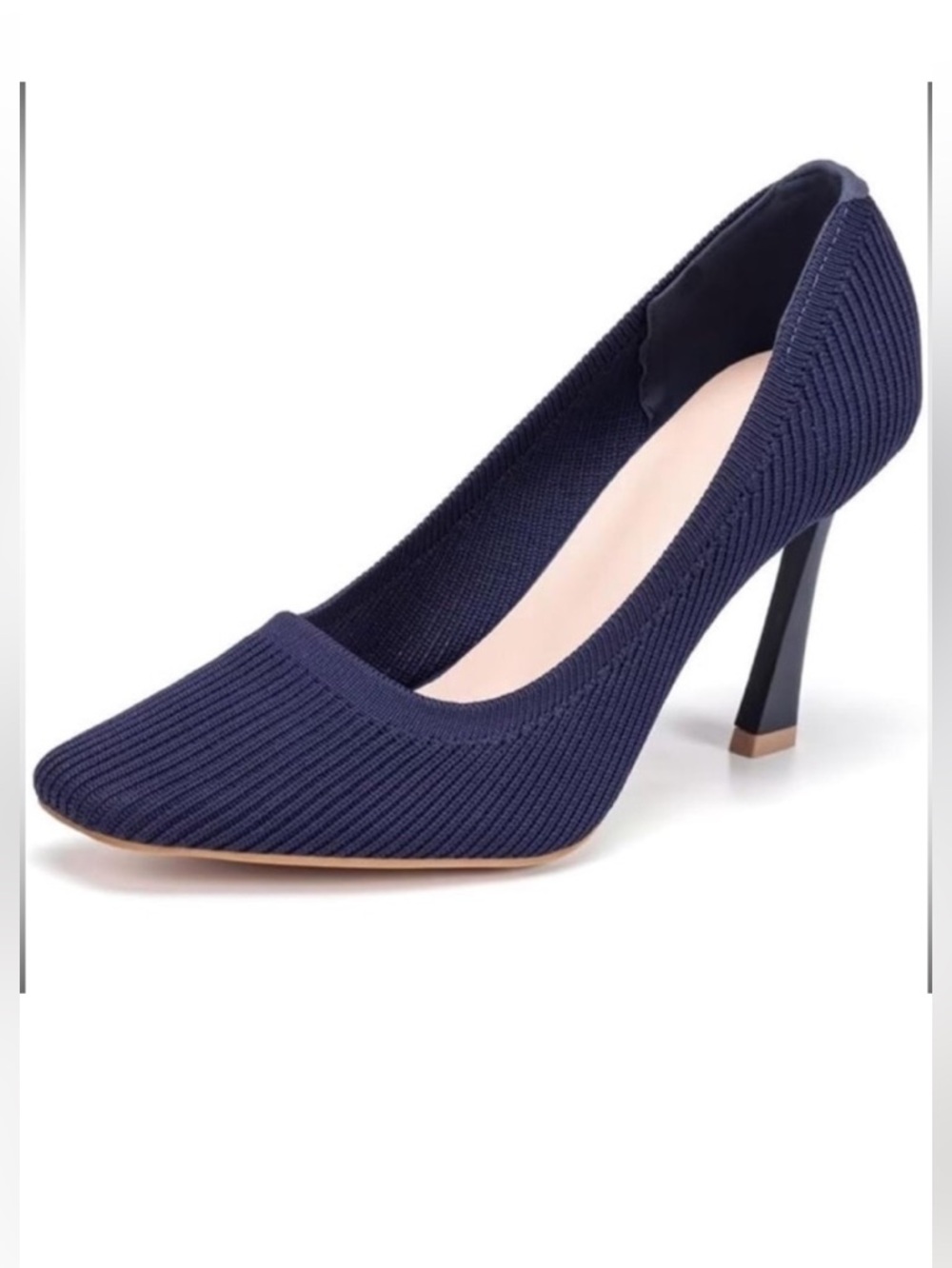 LYTIYO  pumps pointed Toe Kitten Heels Slip On Dressy Casual Shoes